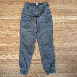 Pact Woven Twill Utility Jogger - Dark Gray
